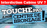 Interdiction des cabines de bronzage uv en France ?